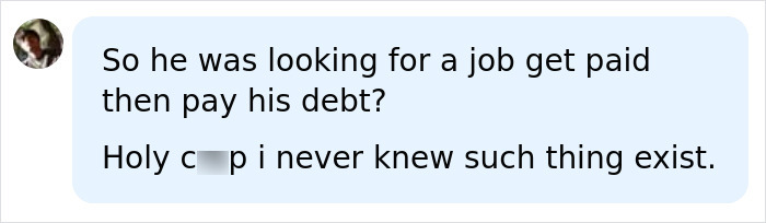 Question about paying off debt by getting a job and paying bills