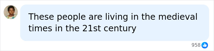 A social media comment criticizing the capital sentence for blasphemy, calling it medieval. A social media comment criticizing the capital sentence for blasphemy, calling it medieval.