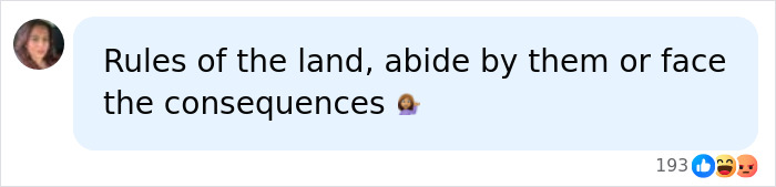 A user comment warning about local laws, relevant to the Sri Lankan citizen blasphemy conviction. A user comment warning about local laws, relevant to the Sri Lankan citizen blasphemy conviction.