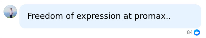 A comment on Facebook discussing freedom of expression and a blasphemy sentence. A comment on Facebook discussing freedom of expression and a blasphemy sentence.