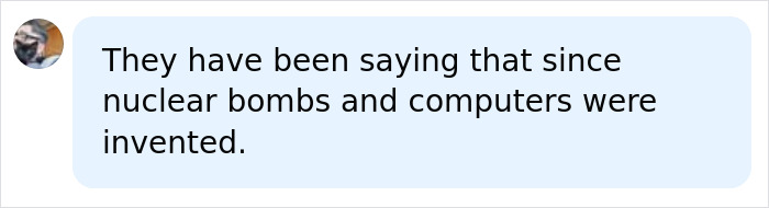 Discussion on threats to human health and survival with nuclear bombs and computers mentioned