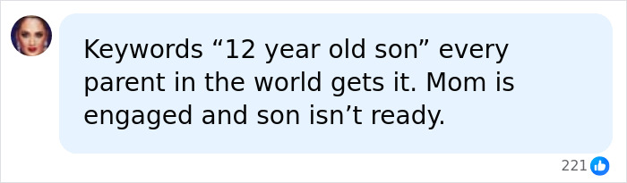 A comment about Halle Berry's son's reaction to her engagement A comment about Halle Berry's son's reaction to her engagement