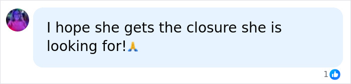 A social media comment about the Cornell 7 victim finding closure A social media comment about the Cornell 7 victim finding closure