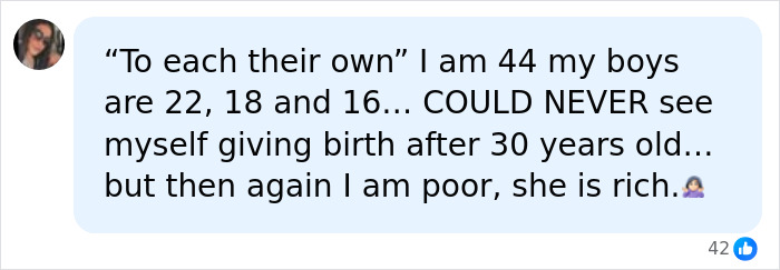 Comment on age and childbirth experiences about baby bump at 52 Comment on age and childbirth experiences about baby bump at 52