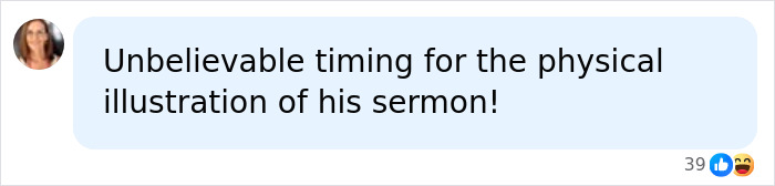 Unbelievable timing comment on priest sermon during mass Unbelievable timing comment on priest sermon during mass
