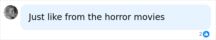 Comment comparing crucifix falling incident to scenes from horror movies Comment comparing crucifix falling incident to scenes from horror movies