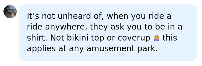 A online comment explaining amusement park dress codes regarding Disney World guest attire A online comment explaining amusement park dress codes regarding Disney World guest attire