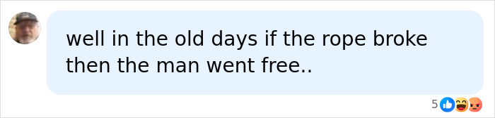 An online comment discussing historical context of a botched e*******n regarding Christa Pike.