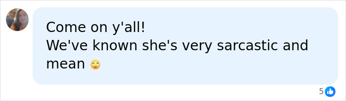 A comment detailing fan opinions on Sofia Vergara being sarcastic and mean during her marriage. A comment detailing fan opinions on Sofia Vergara being sarcastic and mean during her marriage.