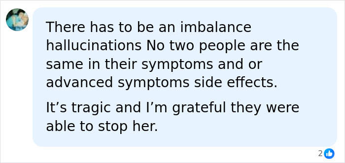 User comment discussing symptoms and reactions related to Selma Blair's mid-flight meltdown. User comment discussing symptoms and reactions related to Selma Blair's mid-flight meltdown.