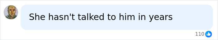 A comment stating she hasn't talked to him in years regarding Meghan Markle A comment stating she hasn't talked to him in years regarding Meghan Markle