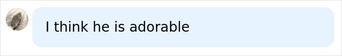 A comment reacting to the Rumpelstiltskin Tiptoe man finding him adorable A comment reacting to the Rumpelstiltskin Tiptoe man finding him adorable