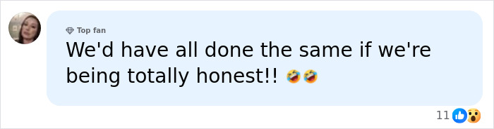 Social media comment agreeing with a student spending money deposited in a bank account. Social media comment agreeing with a student spending money deposited in a bank account.