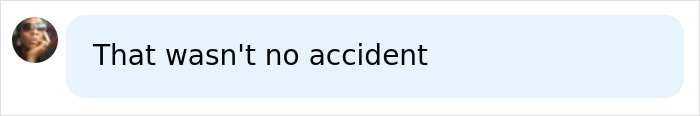 Social media comment reading That wasn't no accident about TV show host incident.
