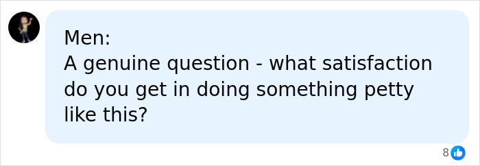 Comment on a story about a dad caught committing an alarming crime mid-flight asking why men do petty things.
