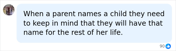 Parent discussing importance of child's name for life Parent discussing importance of child's name for life
