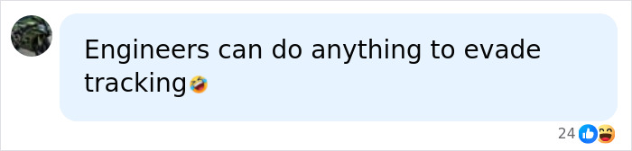 User comment about engineers evading tracking following a crackdown on looters in France.