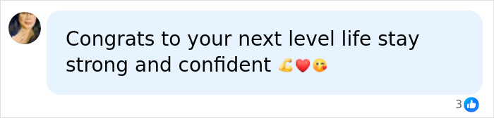 Encouraging social media comment about Thylane Blondeau staying strong and confident Encouraging social media comment about Thylane Blondeau staying strong and confident