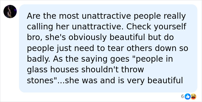 Online comment defending French Model Thylane Blondeau against critical remarks about her appearance Online comment defending French Model Thylane Blondeau against critical remarks about her appearance