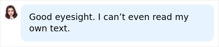 Social media comment regarding a text on a passenger's phone during a United flight. Social media comment regarding a text on a passenger's phone during a United flight.