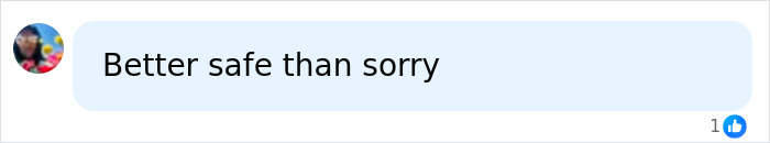 A user comment stating better safe than sorry regarding the chilling text on a United flight. A user comment stating better safe than sorry regarding the chilling text on a United flight.