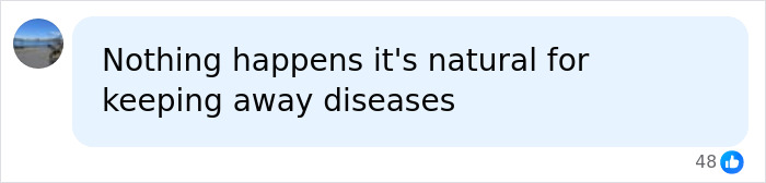 A comment about what happens if you don't shave down there stating pubic hair is natural for keeping away diseases A comment about what happens if you don't shave down there stating pubic hair is natural for keeping away diseases