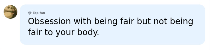 Comment discussing obsession with fair skin, in response to story about a husband breaking wife's ribs.