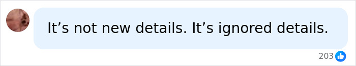 An online comment stating It is not new details. It is ignored details. regarding the Cornell 7 incident. An online comment stating It is not new details. It is ignored details. regarding the Cornell 7 incident.