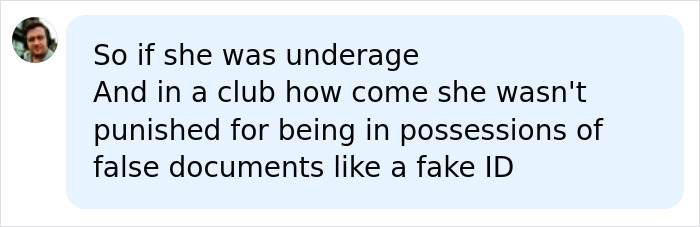 A user comment discussing the lawsuit surrounding a controversial PS2 game and fake ID usage. A user comment discussing the lawsuit surrounding a controversial PS2 game and fake ID usage.