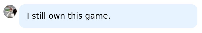 A comment from a user stating they still own the controversial PS2 game. A comment from a user stating they still own the controversial PS2 game.