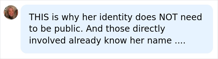 Comment emphasizing why Jane Doe's identity should remain private in Cornell 7 case Comment emphasizing why Jane Doe's identity should remain private in Cornell 7 case