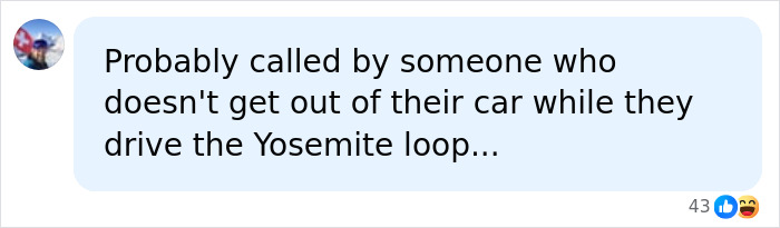 Online comment defending a dad's choice to climb Yosemite's El Capitan with his son