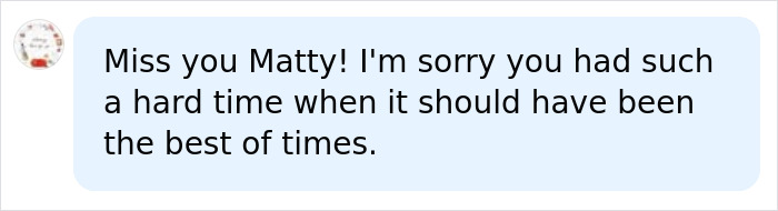Fan comment about missing Matthew Perry and his struggles during Friends actor career