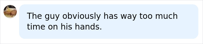 A critical social media comment about the satirical golden statue of Donald Trump. A critical social media comment about the satirical golden statue of Donald Trump.