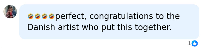 Comment praising the Danish artist behind the satirical golden statue of Donald Trump. Comment praising the Danish artist behind the satirical golden statue of Donald Trump.