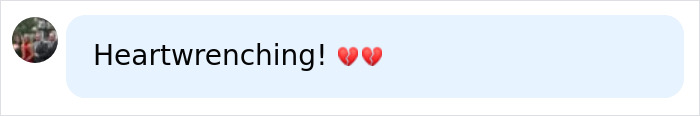 A comment calling the loss of Chad Lowe daughter Fiona heartwrenching