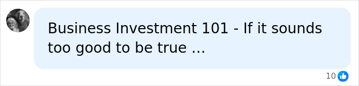 A comment referring to Business Investment 101 regarding a Permanent Cruise deal. A comment referring to Business Investment 101 regarding a Permanent Cruise deal.