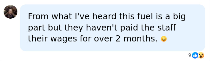 A comment about fuel costs and unpaid wages related to the permanent cruise controversy. A comment about fuel costs and unpaid wages related to the permanent cruise controversy.