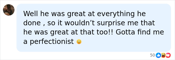 A Facebook comment discussing Michael Jackson and Lisa Marie Presley's relationship dynamic.