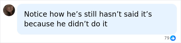 A comment about Bryan Kohberger stating he has not declared innocence.