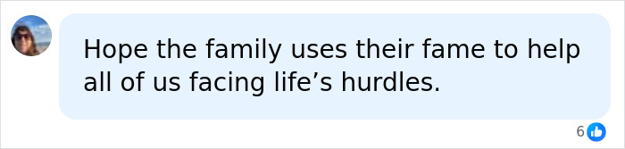 A supportive comment for Chad Lowe family facing the tragic passing of daughter Fiona