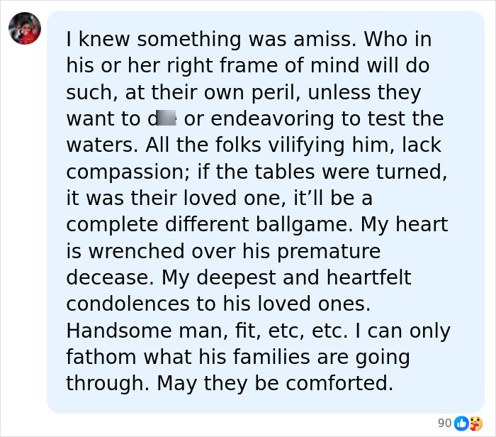 Sympathetic comment on former child actor's passing by tiger attack Sympathetic comment on former child actor's passing by tiger attack