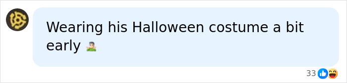 Social media comment on the Florida Demonologist: Wearing his Halloween costume a bit early. Social media comment on the Florida Demonologist: Wearing his Halloween costume a bit early.