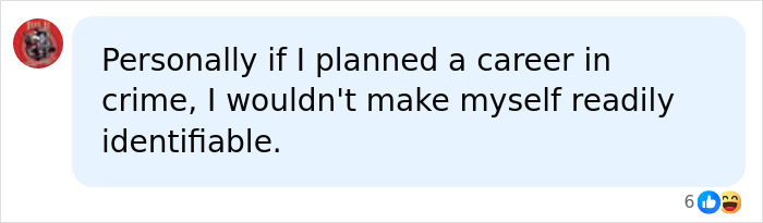 A social media comment about planning a career in crime, in reference to the Florida Demonologist case A social media comment about planning a career in crime, in reference to the Florida Demonologist case
