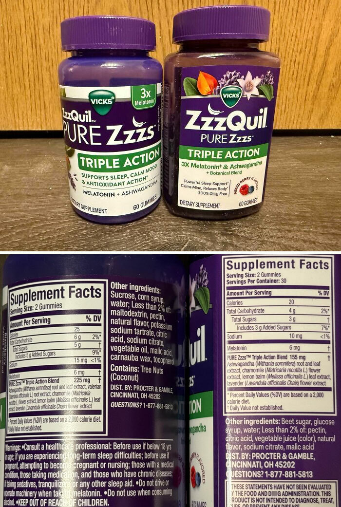 Zzzquil Really Thought They Were Slick With The New Bottle