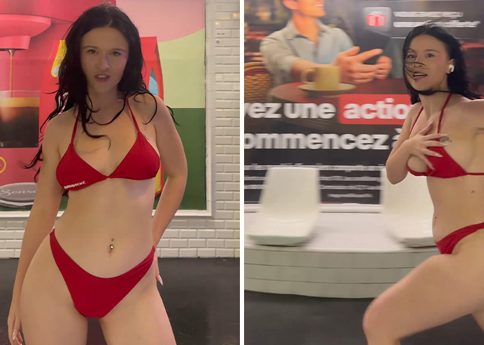 "Overplaying Your Hand": Viral Red Bikini Girl Sparks Backlash With Extremely Public Stunt As Fame Fades "Overplaying Your Hand": Viral Red Bikini Girl Sparks Backlash With Extremely Public Stunt As Fame Fades