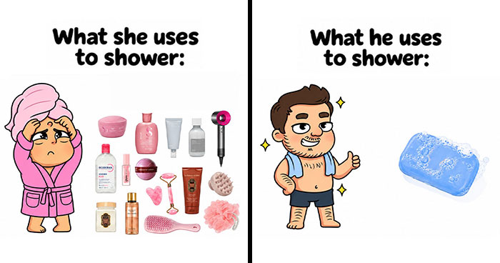 This Artist Made 24 Comics About The Weird And Wonderful Reality Of Being A Couple