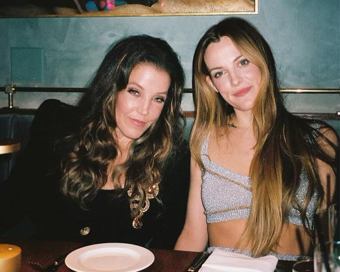 Lisa Marie Presley sitting next to Riley Keough, discussing Michael Jackson and Lisa Marie Presley's marriage