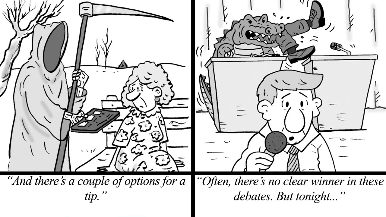 This Artist Created 25 Satirical Comics Which Reveal The Ridiculous In Ordinary Situations