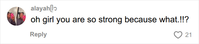 A comment expressing sympathy for a server dealing with inappropriate comments from customers. A comment expressing sympathy for a server dealing with inappropriate comments from customers.